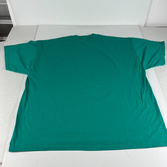 Y2K 2005 Miami Dolphins Football Club Shirt Extra Extra Large Green 90s Logo Tee - Picture 8 of 12